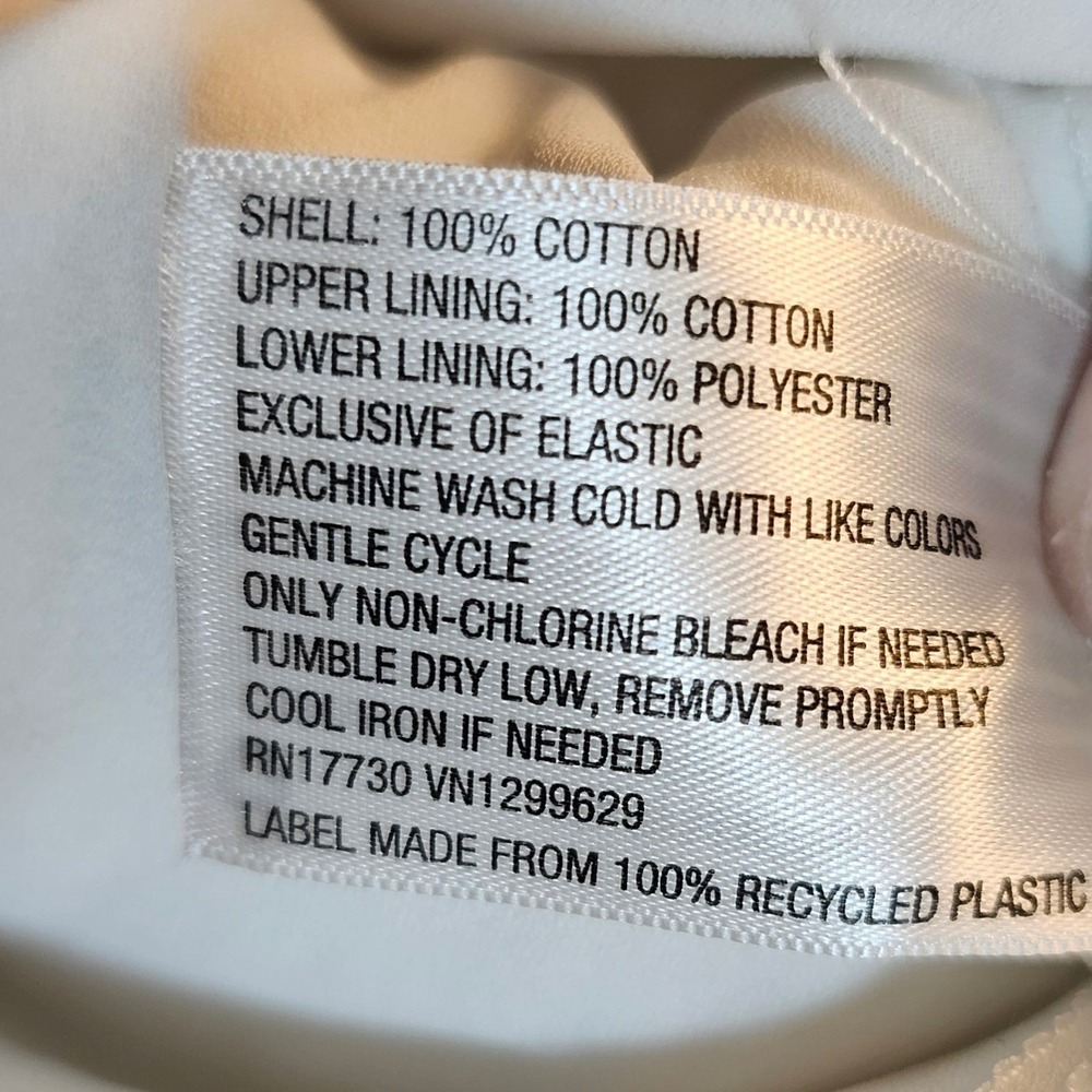 Knox Rose White Cotton Gauze Tiered Midi Dress Smocked Back Adjustable Straps M - Picture 7 of 9
